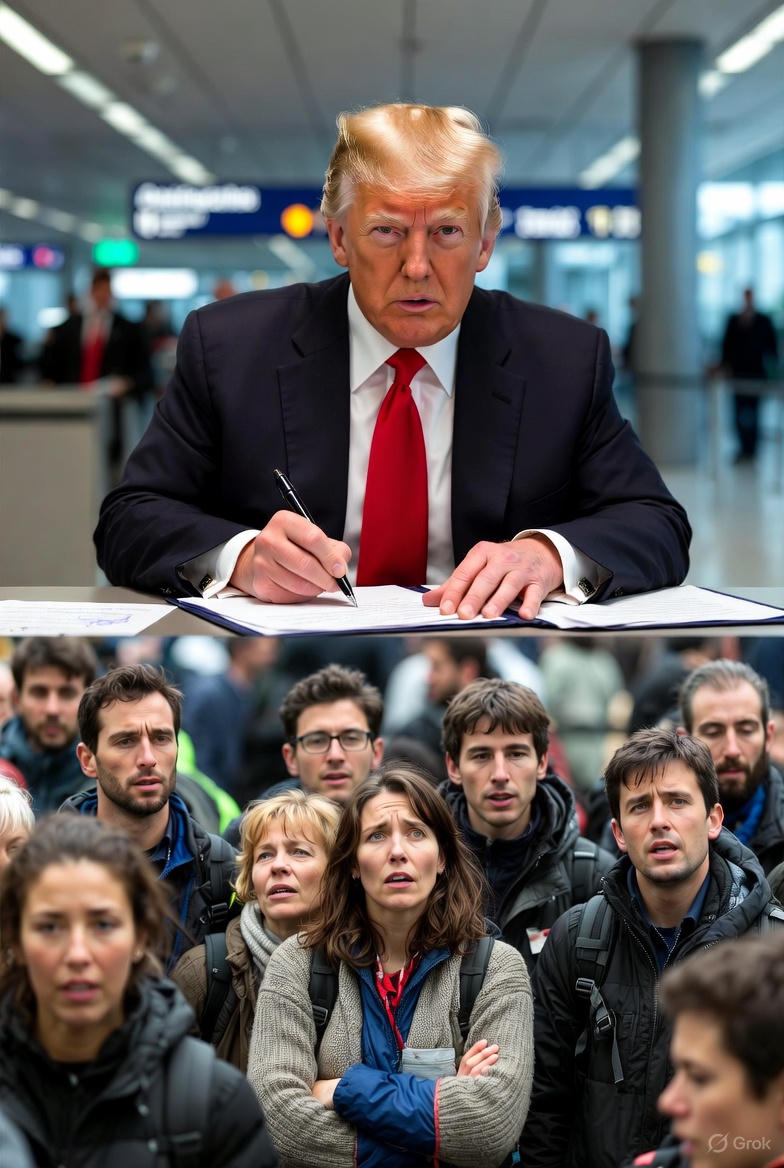 Donald Trump’s New Laws and Demands Make Travel to the United States Difficult — Even for Europeans
